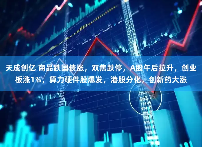 天成创亿 商品跌国债涨，双焦跌停，A股午后拉升，创业板涨1%，算力硬件股爆发，港股分化，创新药大涨